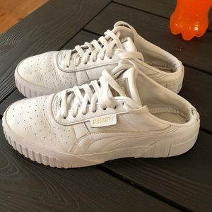 White Puma Cali mule